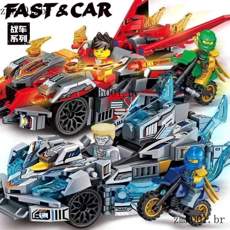273PCS Blocos De montar mini carro de corrida Lamborghini Modelo Compatible lego Infantis Brinquedos Educativos Conjunto