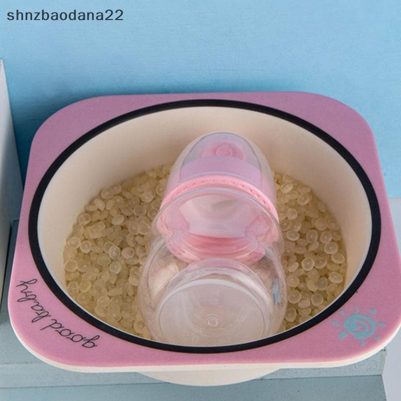 [Shnzd] 60ml Bebê Recém-Nascido Mamadeira PP Chupeta Leite Água Alimentação Fofa EMKK
