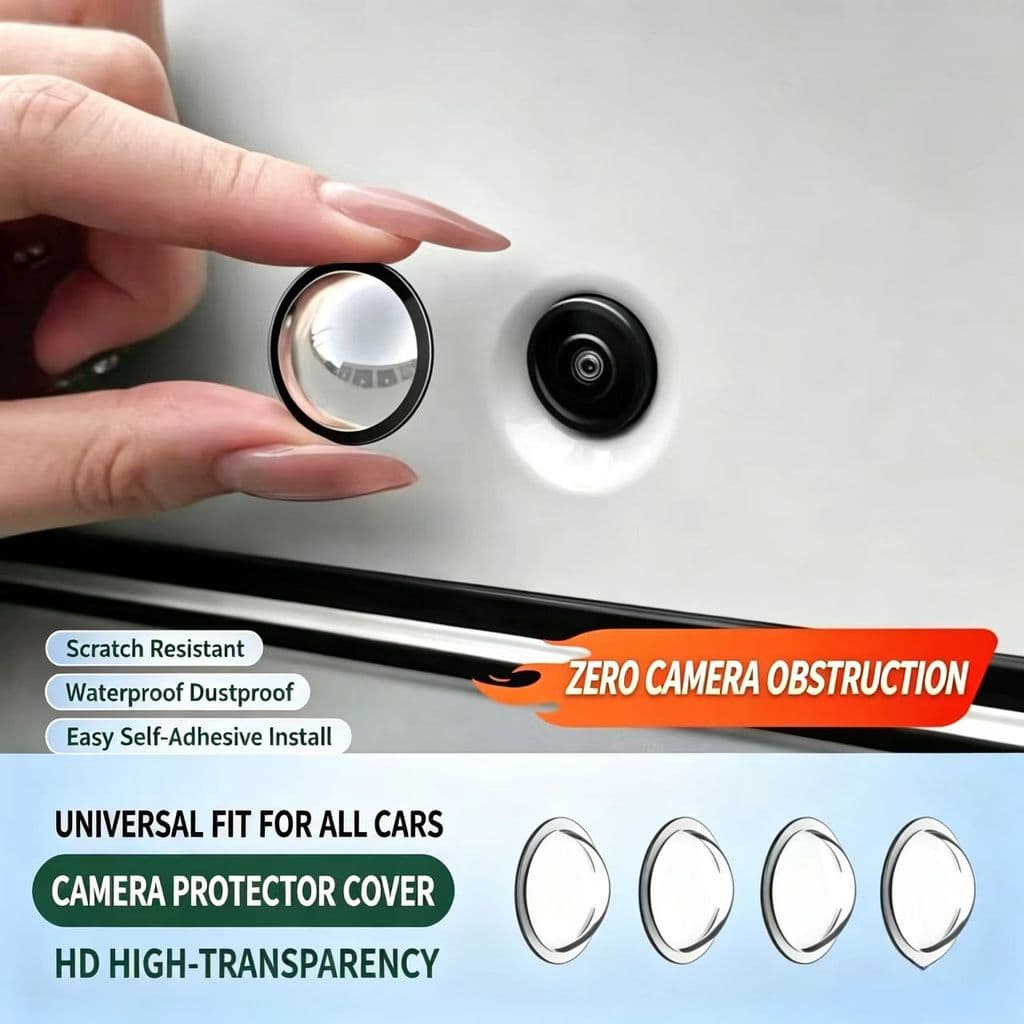 Capa Protetora Da Câmera Traseira , Retrovisor Do Carro , Peças Automotivas , Anti-Sujeira Lente , Acessórios Decorativo