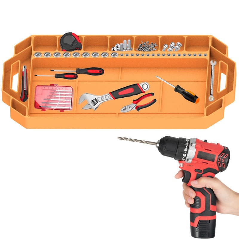 Novo produto caixa de ferramentas de reparo de automóveis de silicone conjunto de caixa de ferramentas de peças de autom