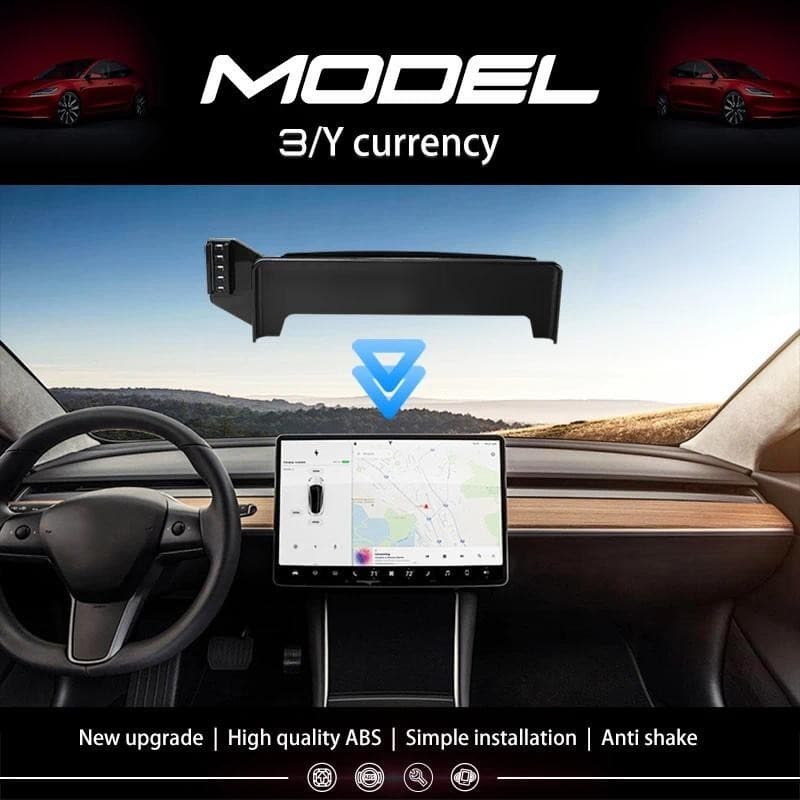 Suporte Para Carro Tesla Model 3 Y 2017 ~ 2023 Celular Com Ventilação De Ar De Gravidade Acessórios Adesivos Peças Autom