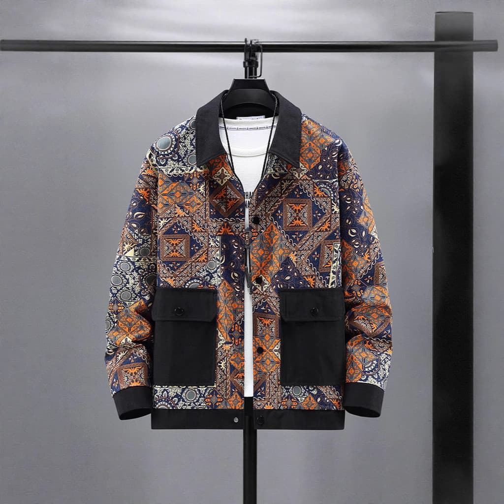 Outono costura denim jaqueta masculina Street Wear primavera outono Plus Size jaqueta jeans outono jaqueta masculina 165