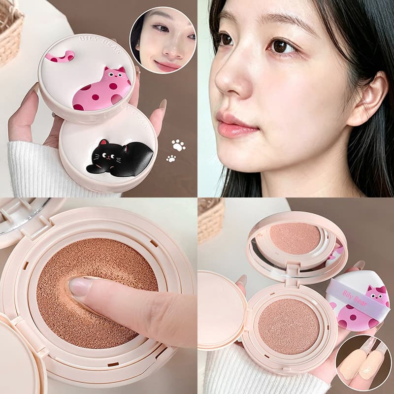 Beautyup02 . br_BR Corretivo Facial Almofada De Ar Creme Base Hidratante Líquido BB Controle De Óleo Maquiagem Coreana C