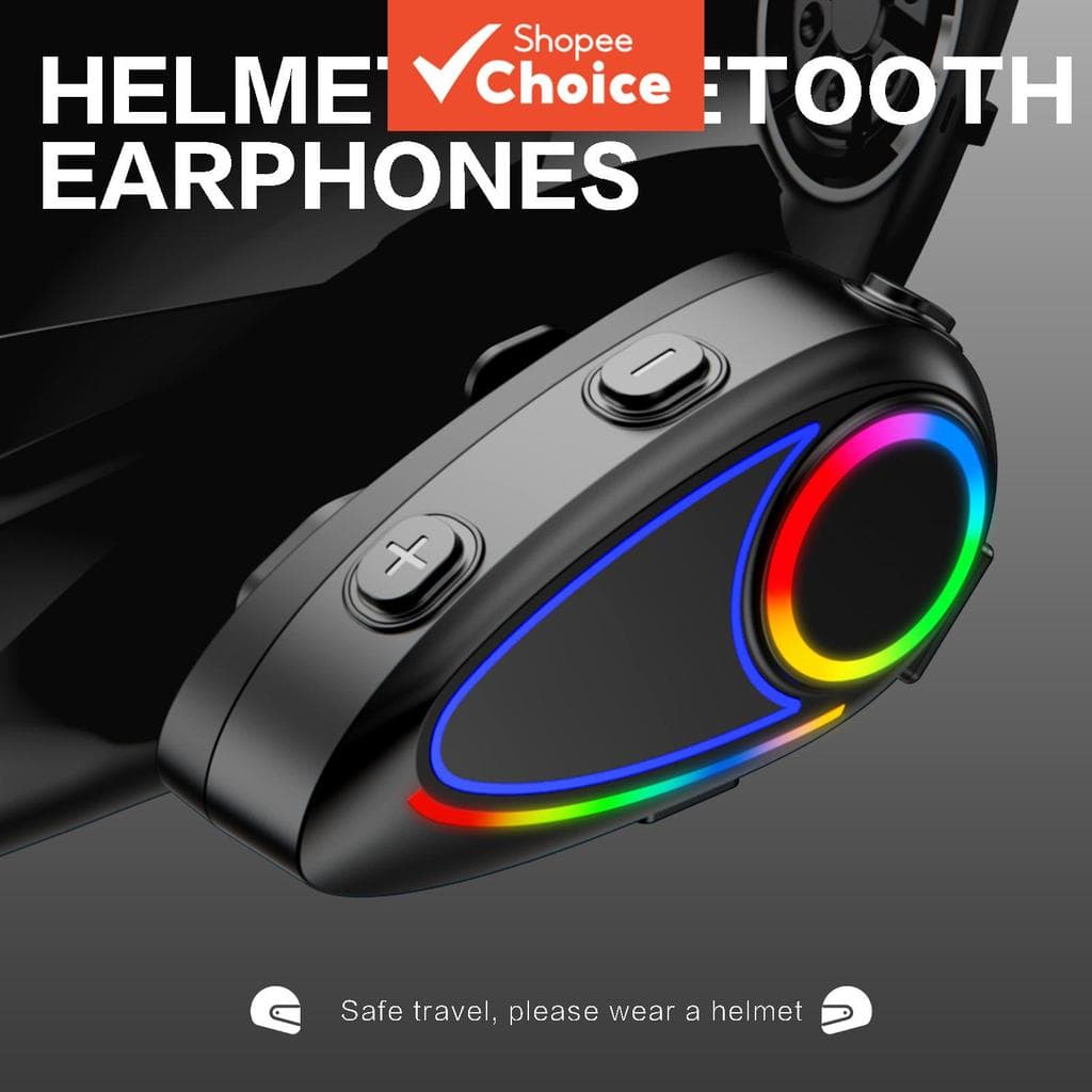 Fones de ouvido para motocicleta com Bluetooth para capacete, estéreo, fones para atividades ao ar livre, fone de ouvido