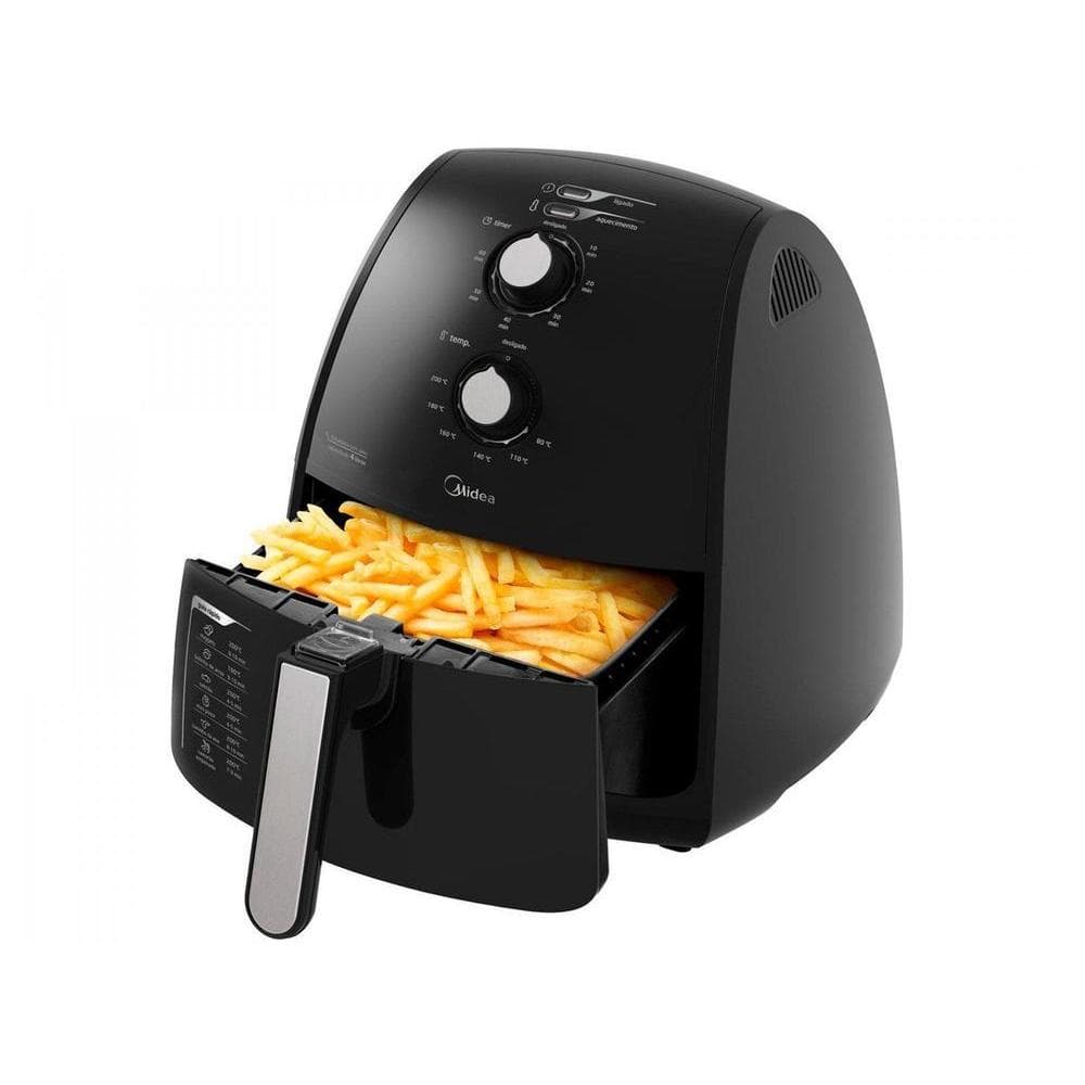 Fritadeira Elétrica sem Óleo/Air Fryer Midea FRP42 3,5L com Timer