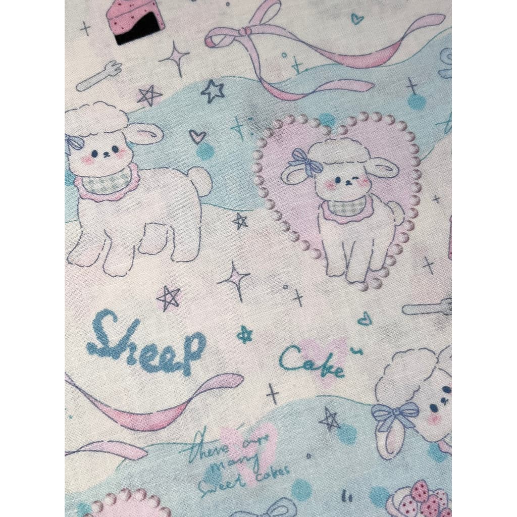 Exclusivo Copyright Baa Baa Sheep 20 Tecido Simples Algodão Feito à Mão Patchwork Tecido DIY