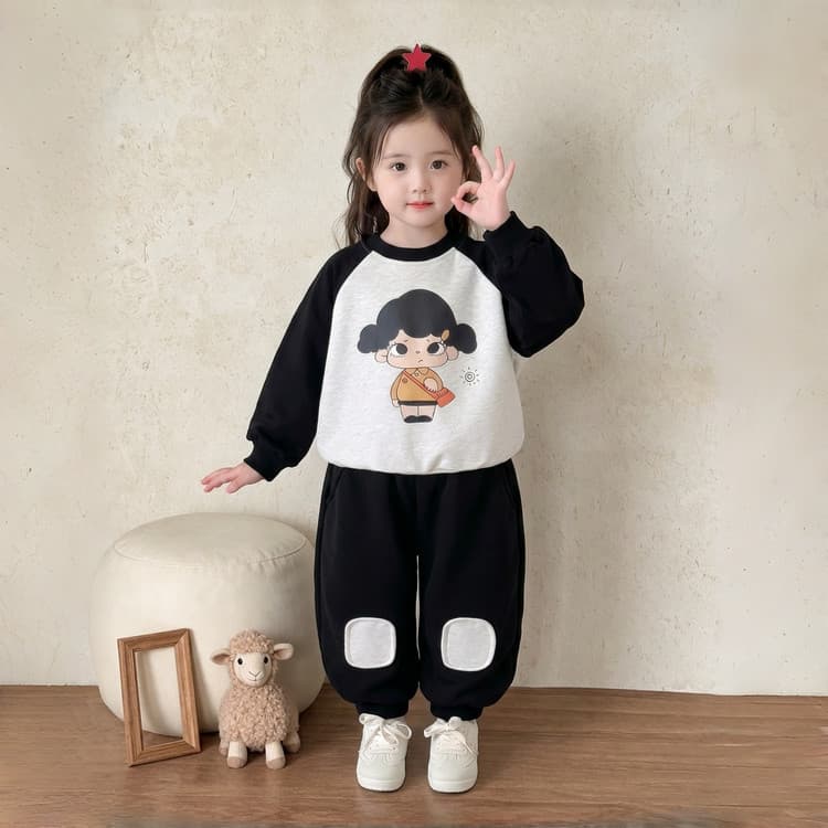 Meninas moletom terno outono 2026 novo estilo moda moda menina bonito roupas menina bebê outono roupas de duas peças ter