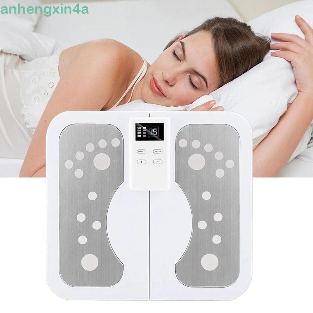Massageador De Pés ANHENGXIN , EMS De Pulso De Baixa Frequência Com Controle Remoto , Dispositivo De Massagem Muscular D