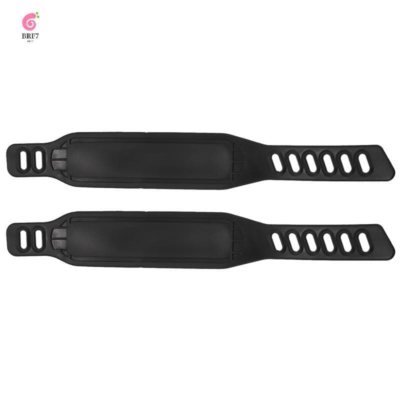 2 Pares De Correias Para Pedais De Bicicleta Ergométrica , Alargadas Ciclo Estacionário , Casa Ou Academia