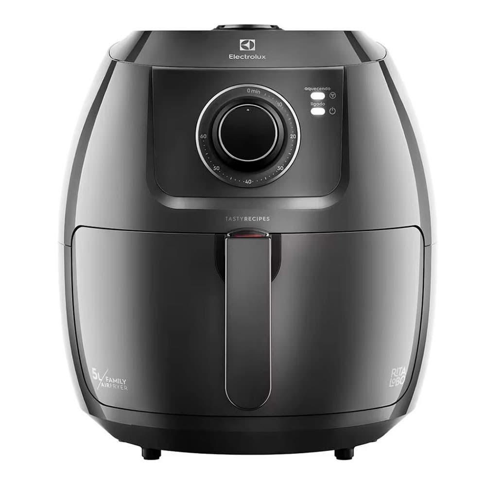 Fritadeira Eletrica Sem Oleo Electrolux EAF50 5L 1700W Timer Desligamento Automatico