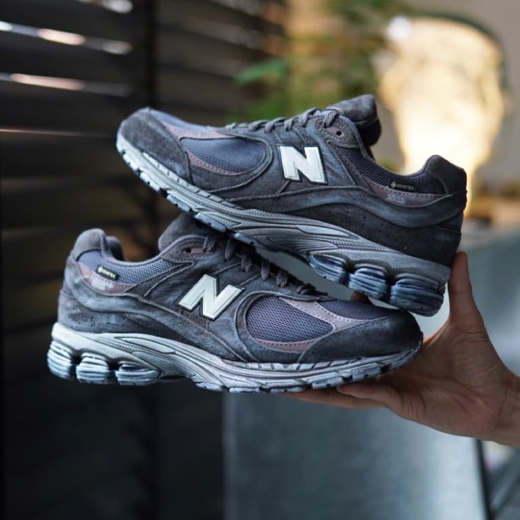 NB 2002R tênis esportivos casuais estilo retrô, tênis para uso diário de casais, tênis de corrida leves.