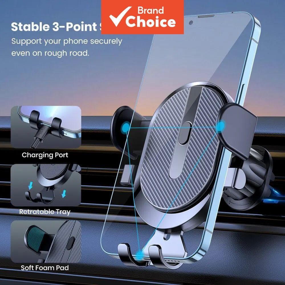 Suporte universal de gravidade para carro Saimili para iPhone, Samsung, Huawei