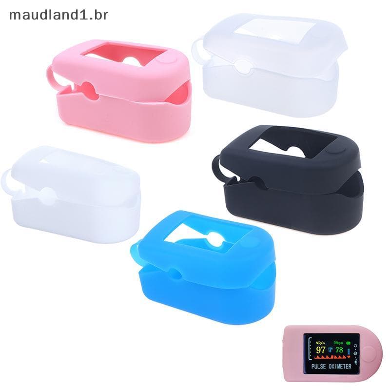 mau Saco De Armazenamento De Silicone Clipe De Dedo Oxímetro Caso Protetor Médico Suporte Pulso Braet BR