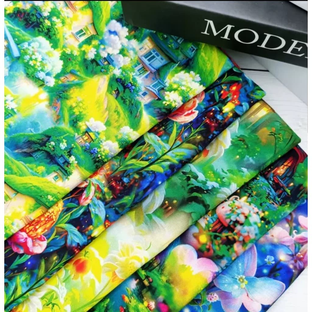 20 peças sonhador lindo tecido de algodão puro algodão tecido liso feito à mão bolsa faça você mesmo Patchwork 20x20 45x