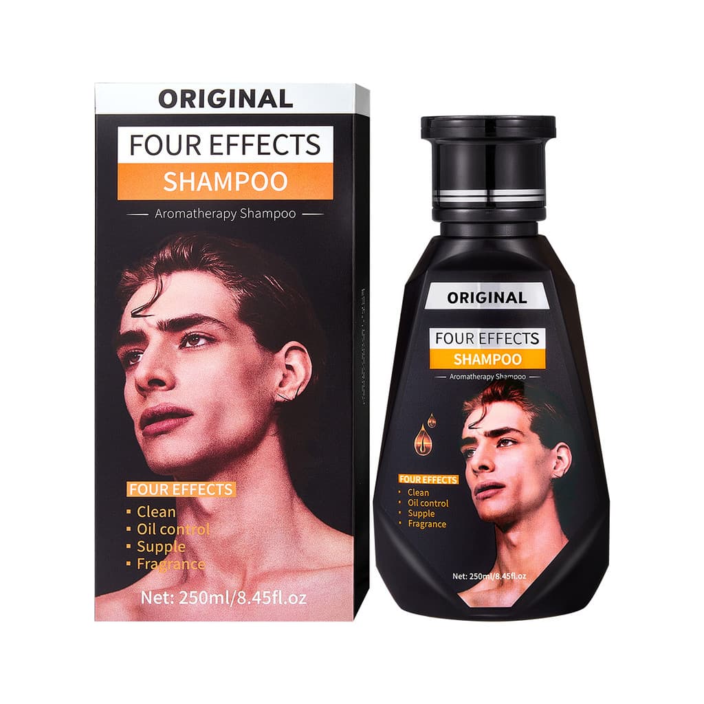  FORMBO Herbal Nourishing Men's Shampoo Limpeza Controle de Óleo Anticaspa Hidratante Fragrância Shampoo 250ml