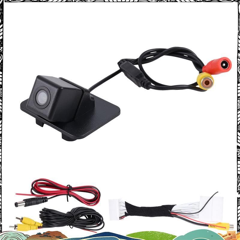 Câmera De Visão Traseira Do Carro Assistência De Estacionamento Para 2/Demio Hatchback (DJ) 2014-2021 Cabo De Tela De Fá