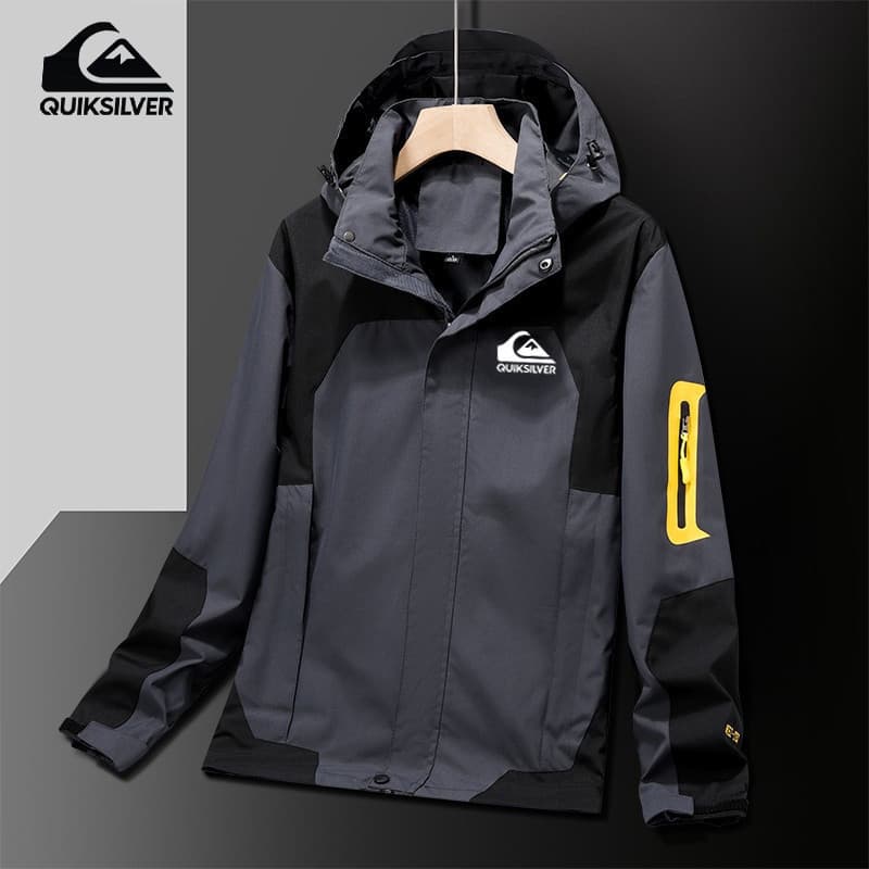 Jaqueta Masculina Impermeável À Prova De Vento Para Exterior Quiksilver