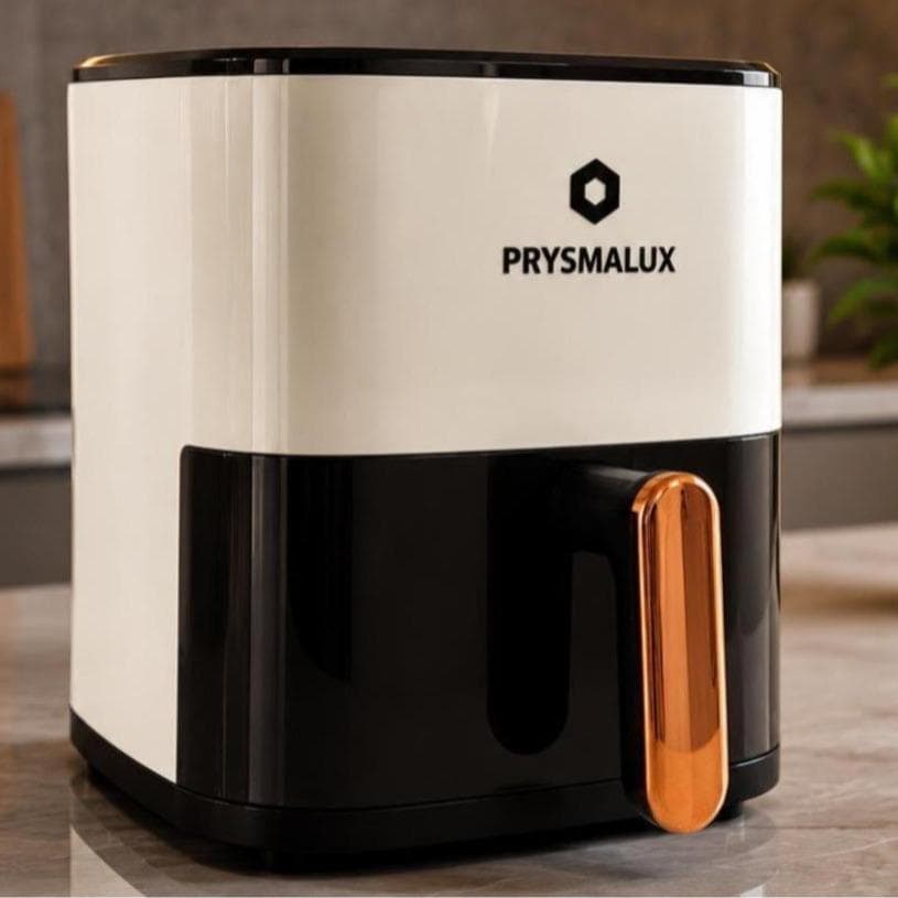 Fritadeira Elétrica Air Fryer 5.5L Digital com Visor Prysmalux
