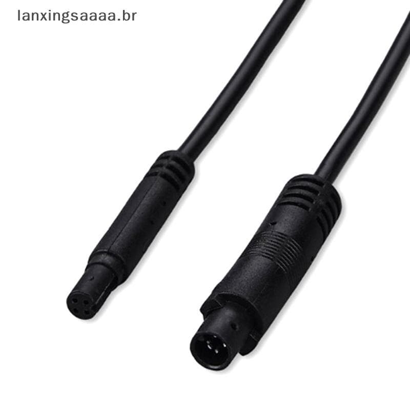 [LAXA] Cabo De Extensão Da Câmera Reversa 4 Núcleos Gravador De Imagem De Visão Traseira Do Carro 4P BR