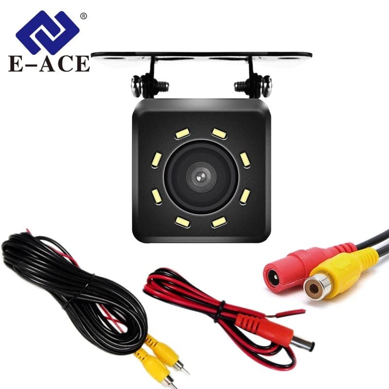 Câmera De Visão Traseira Do Carro 4/8/12 LED Noturna Invertendo Grande Angular À Prova Dwaterproof Água HD Imagem Revers
