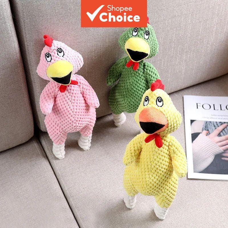Brinquedo de Pelúcia para Cachorro com Som de Apito, Textura de Abacaxi, Brinquedo Interativo para Mastigar para