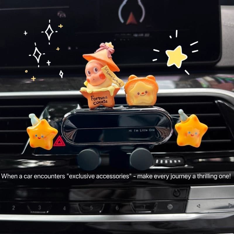 Suporte De Telefone Para Carro Em Forma De Estrela , Decoração De Ventilação De Ar