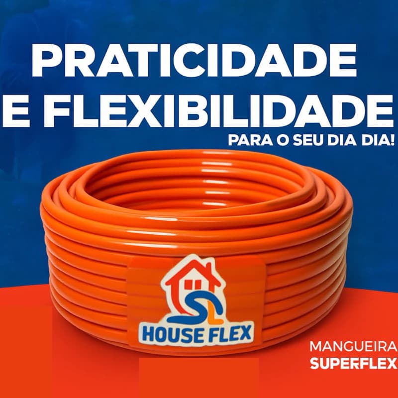 Mangueira de Jardim  Siliconada não dobra meia 1/2 lavar casa carro Kit Completo