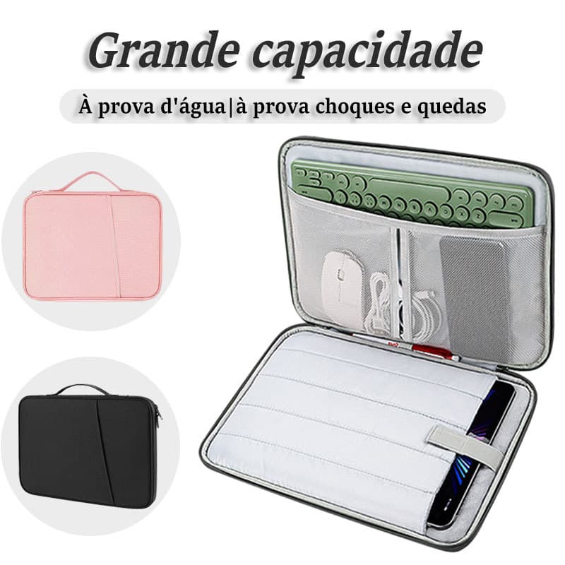 Bolsa Impermeável para Tablet 11 13 Polegadas Estojo Protetor Almofadado com Múltiplas Camadas