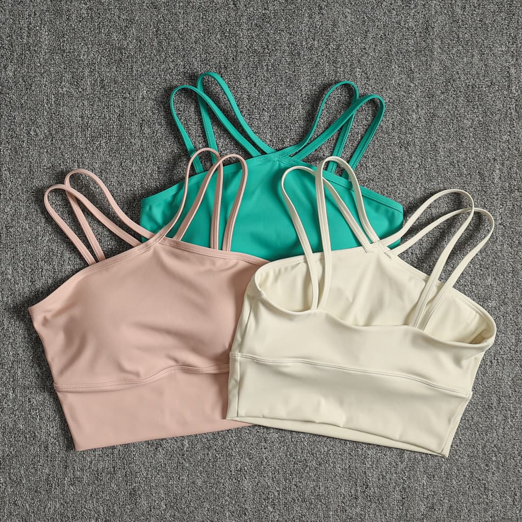 Roupas de yoga roupa interior feminina verão bela volta exterior usar de uma peça yoga sutiã de Fitness correndo de seca