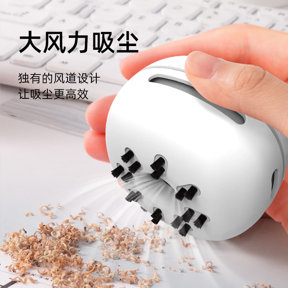Estudante portátil elétrico Desktop aspirador de pó recarregável alta sucção teclado mesa Mini aspirador