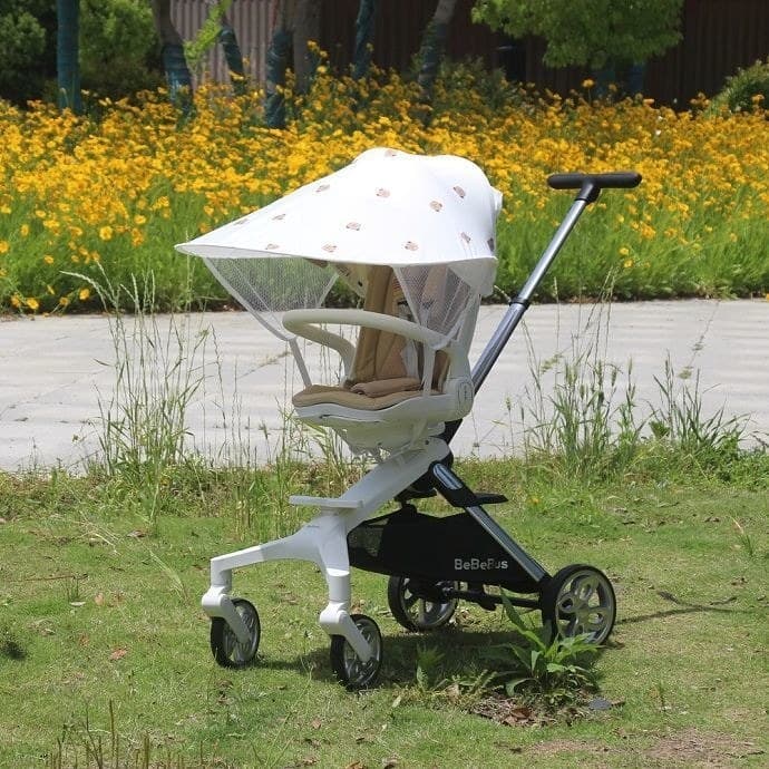 Guarda-sol para carrinho de bebê, dossel anti-UV, passeio de bebê Guarda-sol para carrinho de bebê anti-ultravioleta Tel