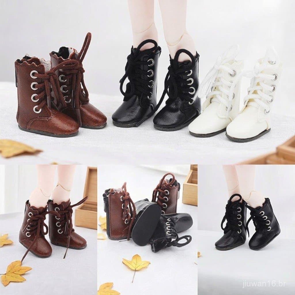 Sapatos para bonecas BJD/SD, acessórios para bonecas articuladas em cm, botas versáteis, sapatos para bonecas de brinque