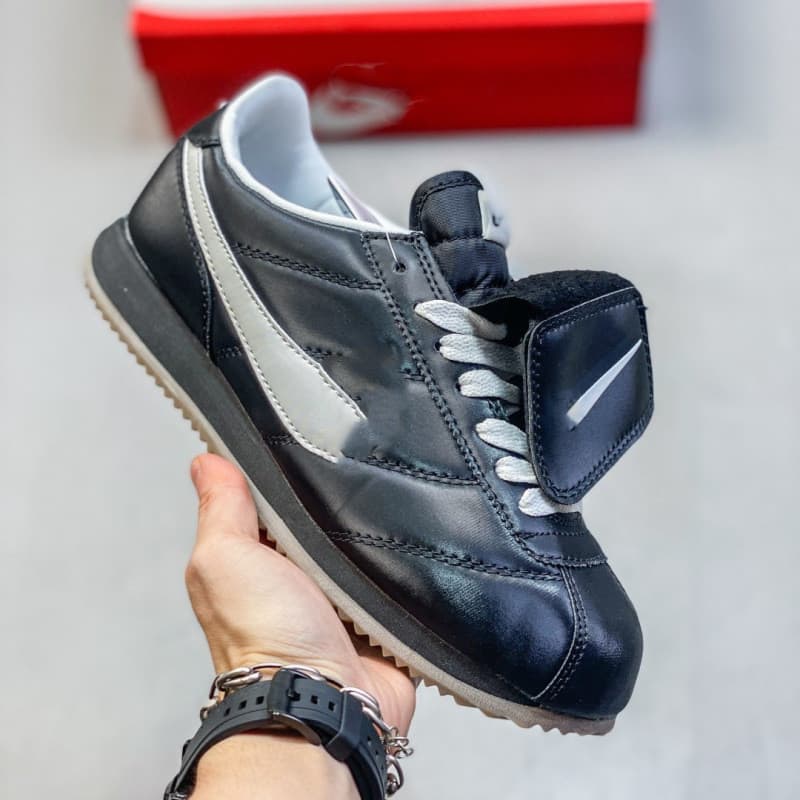 Tênis de corrida retrô Cortez com solado dobrável, tênis casuais para corrida, tênis esportivos unissex, tênis versáteis