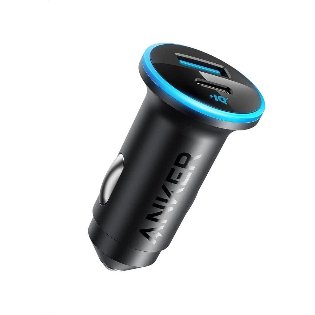 Adaptador de Carregador Veicular USB-C Anker 323, Carregador de Acendedor de Cigarros de 52,5W com Carregamento Rápido P