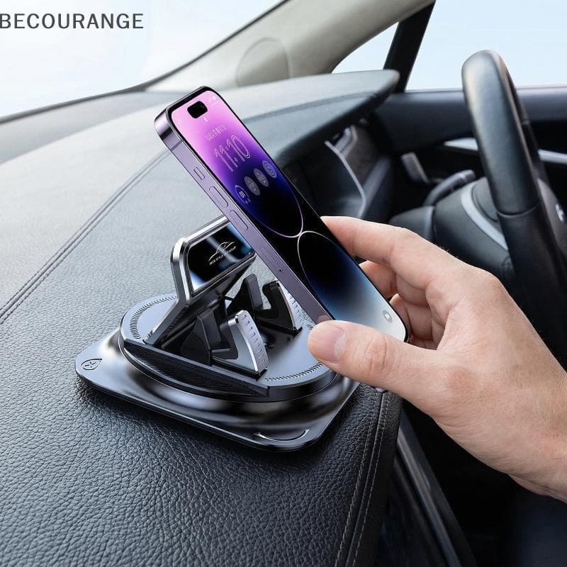 Suporte De Telefone Para Painel De Carro BEC 360 Giratório Stiy Mount Design Antiderrapante Uso Mãos Livres Estável E Se