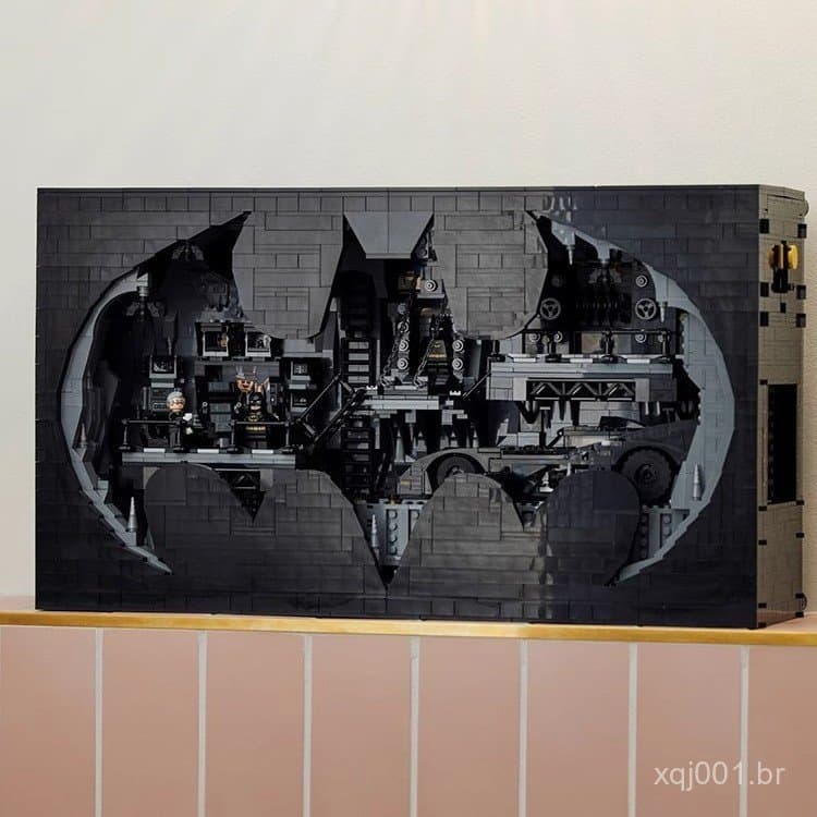 Compatível com LEGO 76252 Batcave Shadow Box, brinquedo de blocos de montar do super-herói Batman.