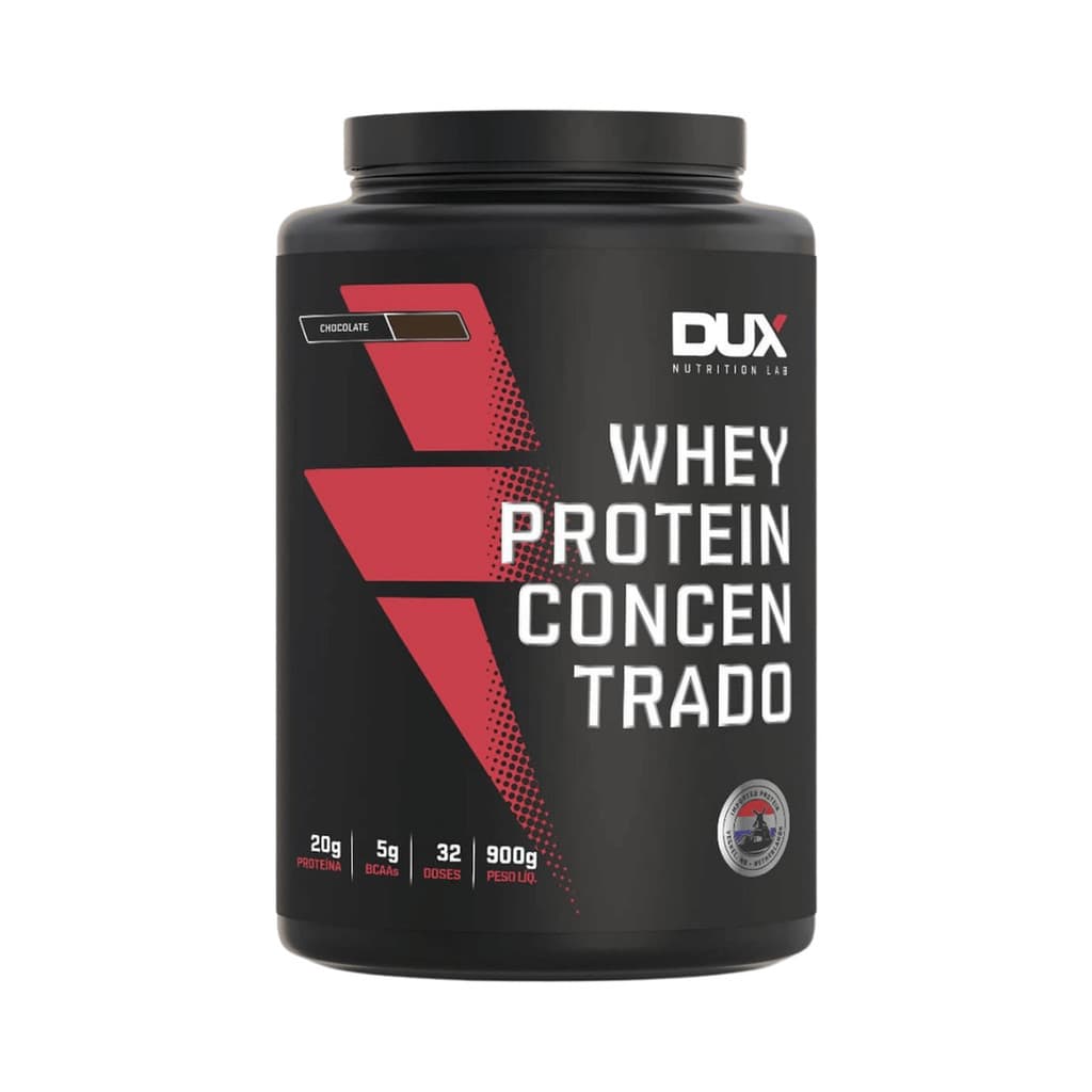 Whey Protein Concentrado Chocolate 900 g – Dux Company