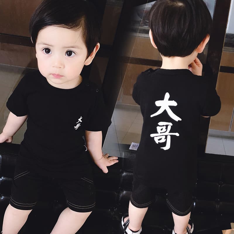 Bebê menina roupas superiores camiseta verão roupas de verão bebê menino de manga curta moda na moda crianças bebê menin