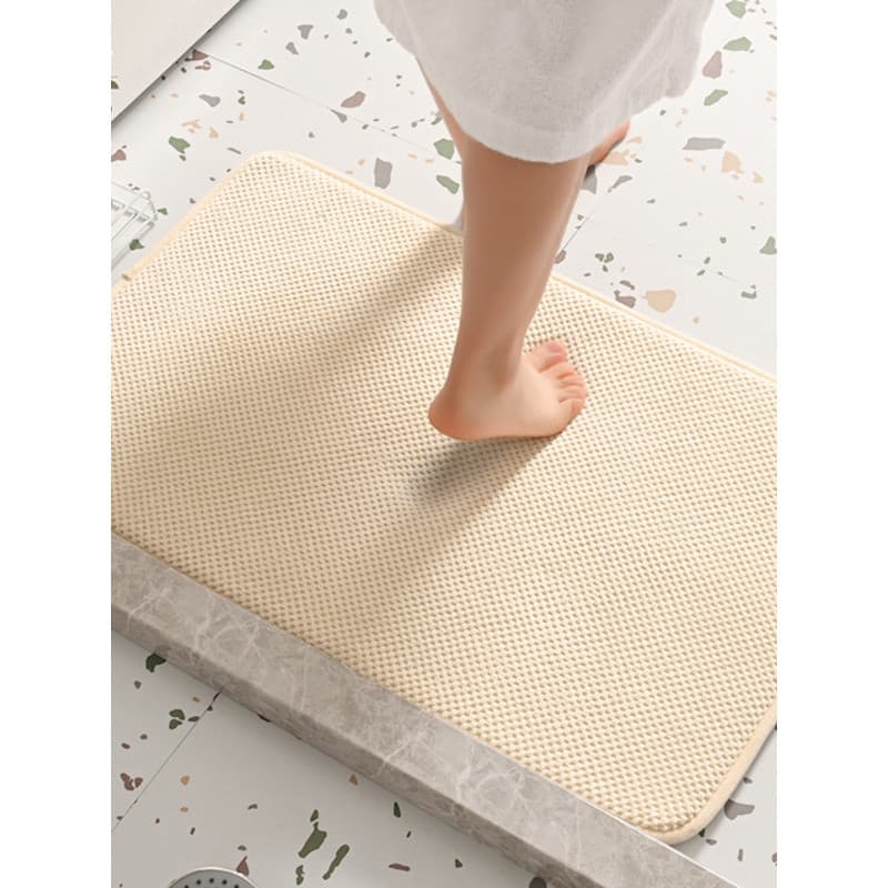 Tapete antiderrapante para banheiro, tapete absorvente para porta de entrada doméstica, sala de estar, porta de banheiro