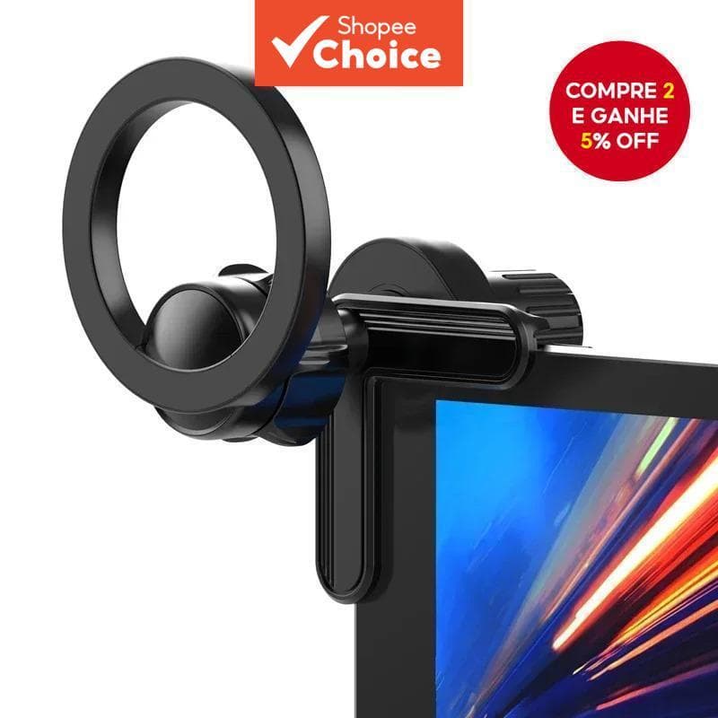 Suporte Magnético Universal Do Telefone Para A Montagem Forte Giratória Superior Da Tela De Exposição Carro