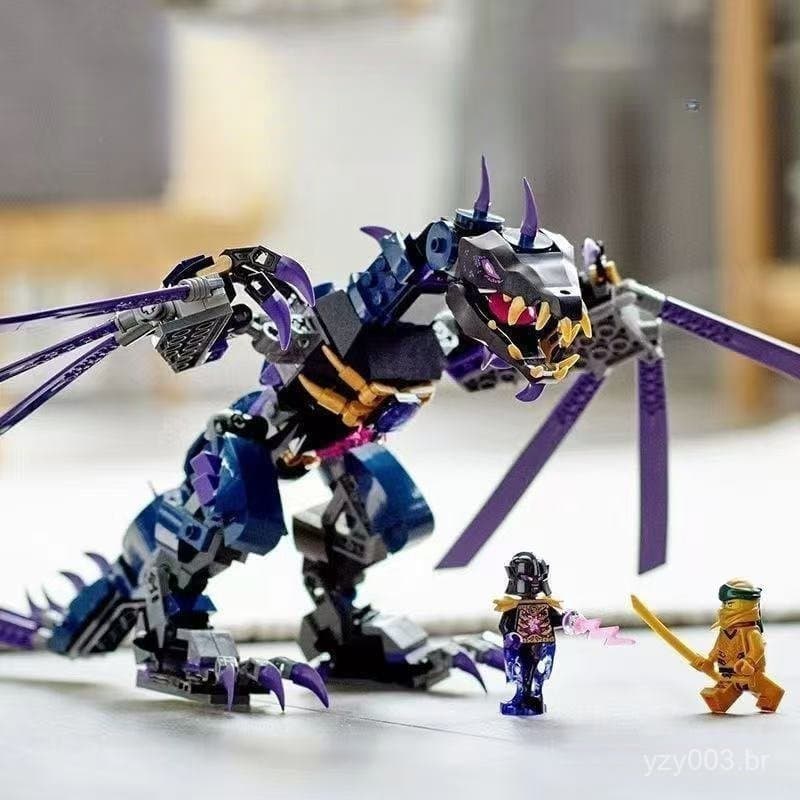 YANJ Lego Ninjago Dragão do Caos 71832, Brinquedo Educativo para Crianças, Jogo de Blocos de Montar para Adultos, Decora
