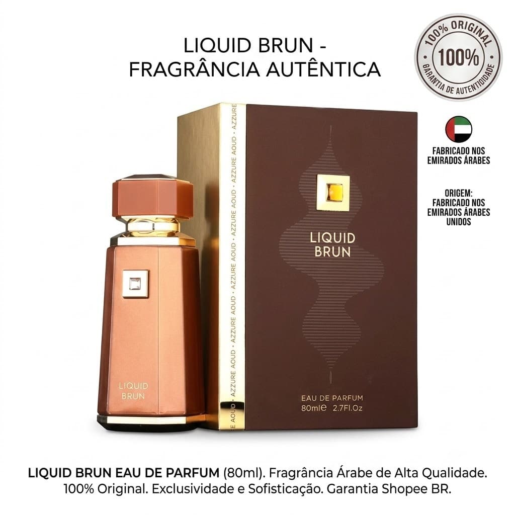 ⚡️Perfume Importado Liquid Brun French Avenue 100ml Masculino | 100% Original Luxo - Envio Rápido SP