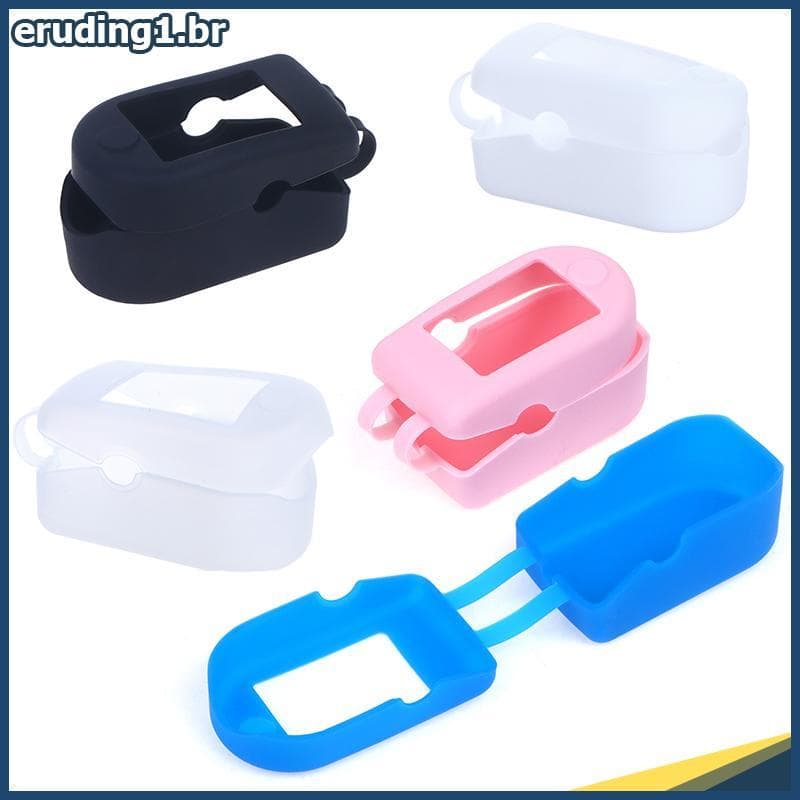 erudi Bolsa De Armazenamento De Silicone , Clipe De Dedo , Oxímetro , Capa Protetora Médico , Suporte Protetor De Pulso 