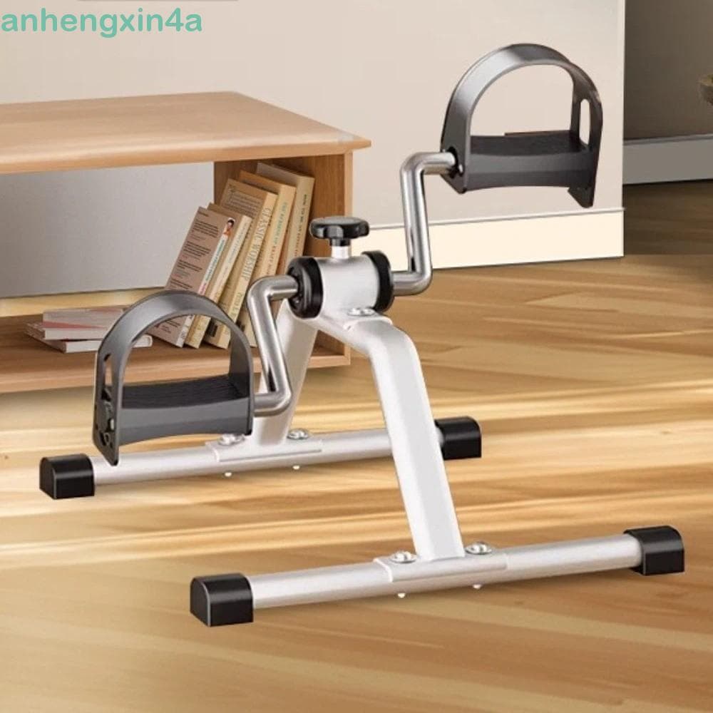 Bicicleta Ergométrica ANHENGXIN , Treinador De Pernas Com Display LCD Antiderrapante , Mini Dobrável Ajustável Portátil