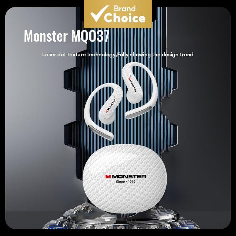 Fones de ouvido Monster MQO37, fones de ouvido sem fio Bluetooth, cancelamento de ruído, estéreo, fones de ouvido