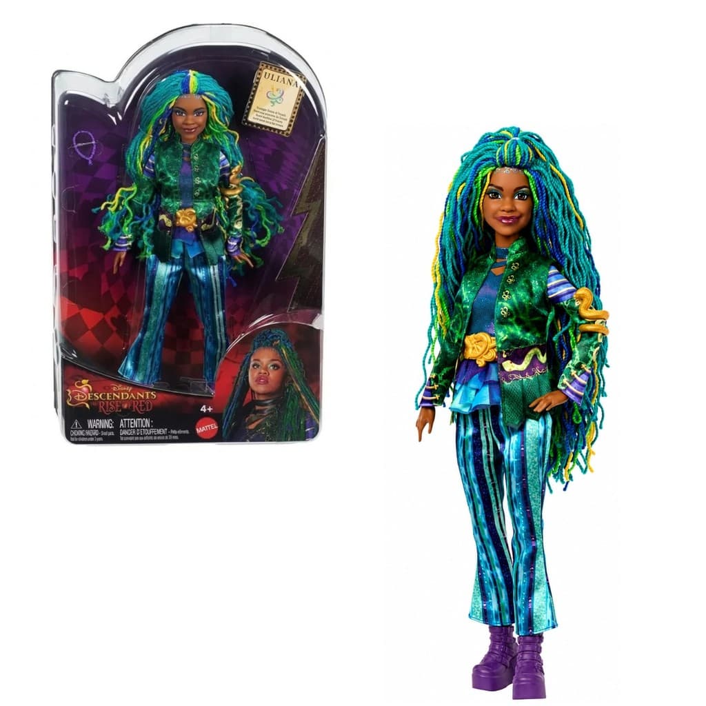 Boneca Disney Descendentes Uliana Articulada Com Colar - Mattel