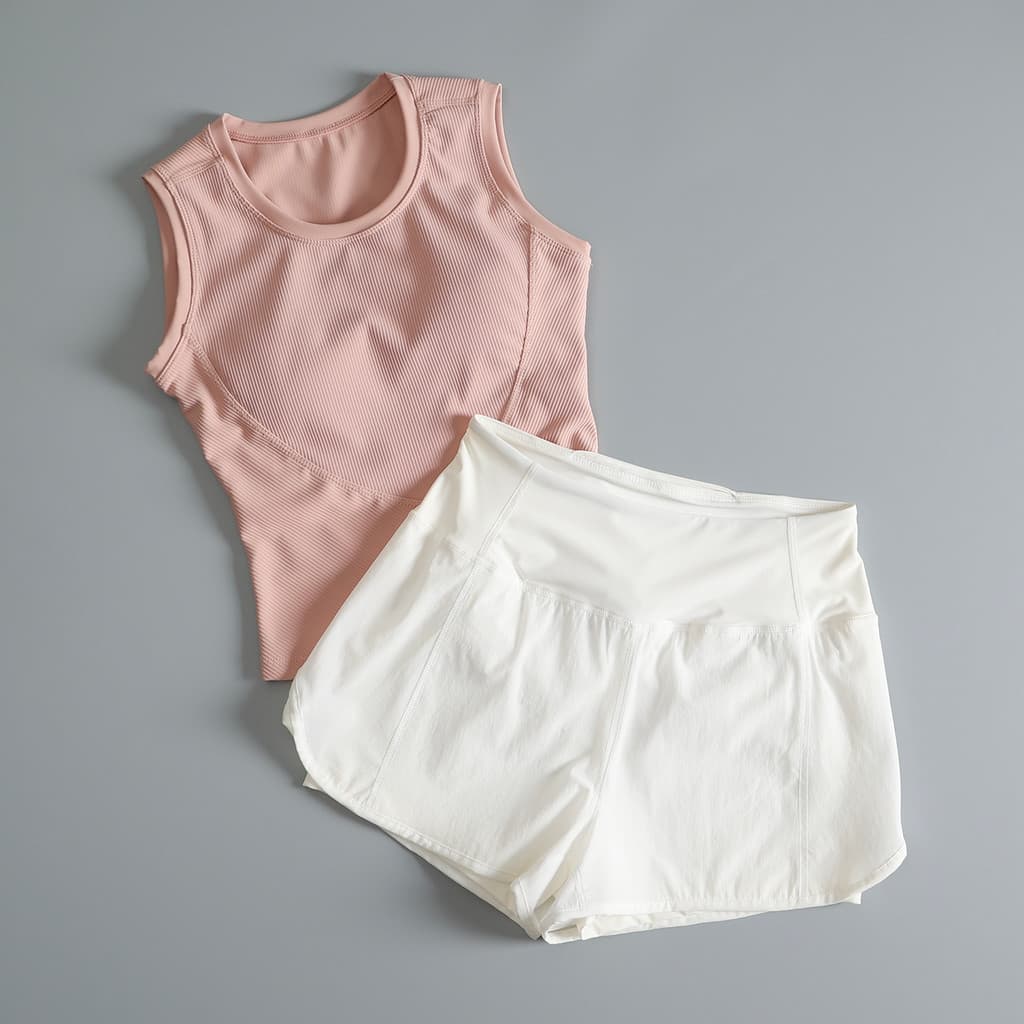 Roupas de Yoga terno feminino verão bonito mais magro olhar treinamento de Fitness roupas de secagem rápida fino-ajuste 