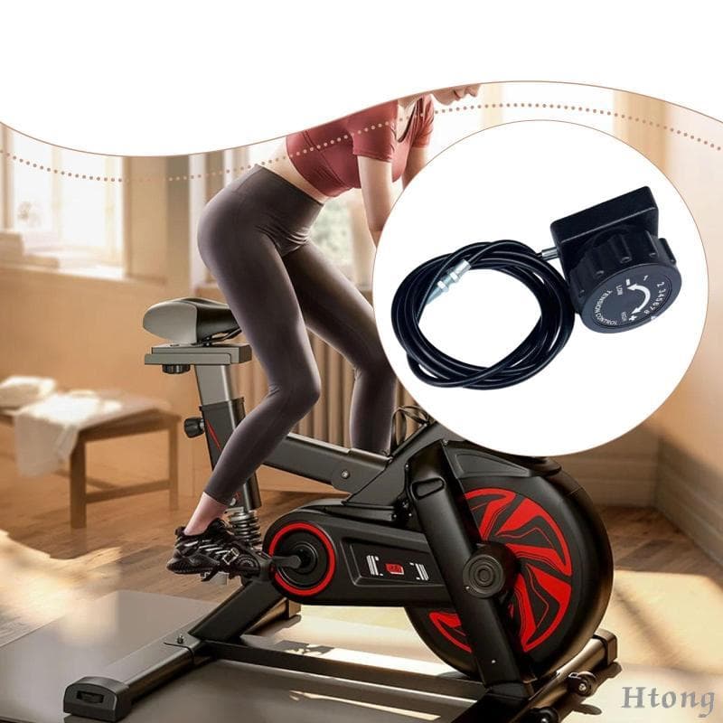 [Htong] Acessórios Para Controlador De Resistência Bicicleta Ergométrica Ajuste Universal Cabo De 170 Cm Plástico E Meta