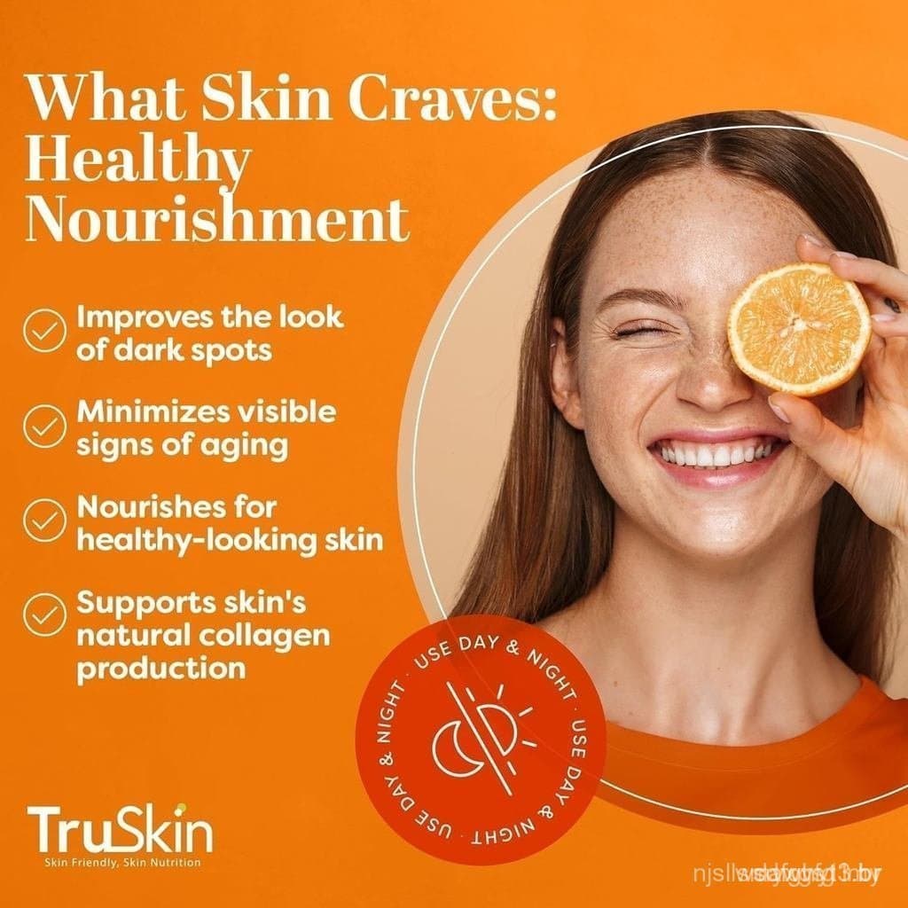 Sérum Facial de Vitamina C TruSkin – Este sérum facial anti-envelhecimento contém Vitamina C, ácido hialurônico e uma va