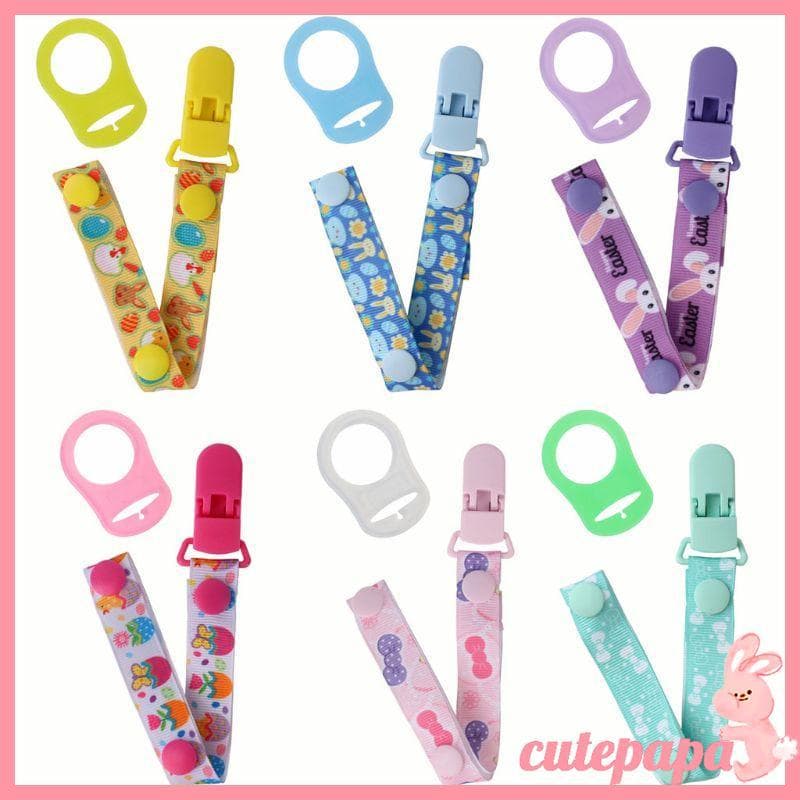cutepa Chique Flexível Chupetas Do Bebê Clipes Mordedores Para Chuveiro 6 Opções Chupeta Dentição Cinta Binky Titular